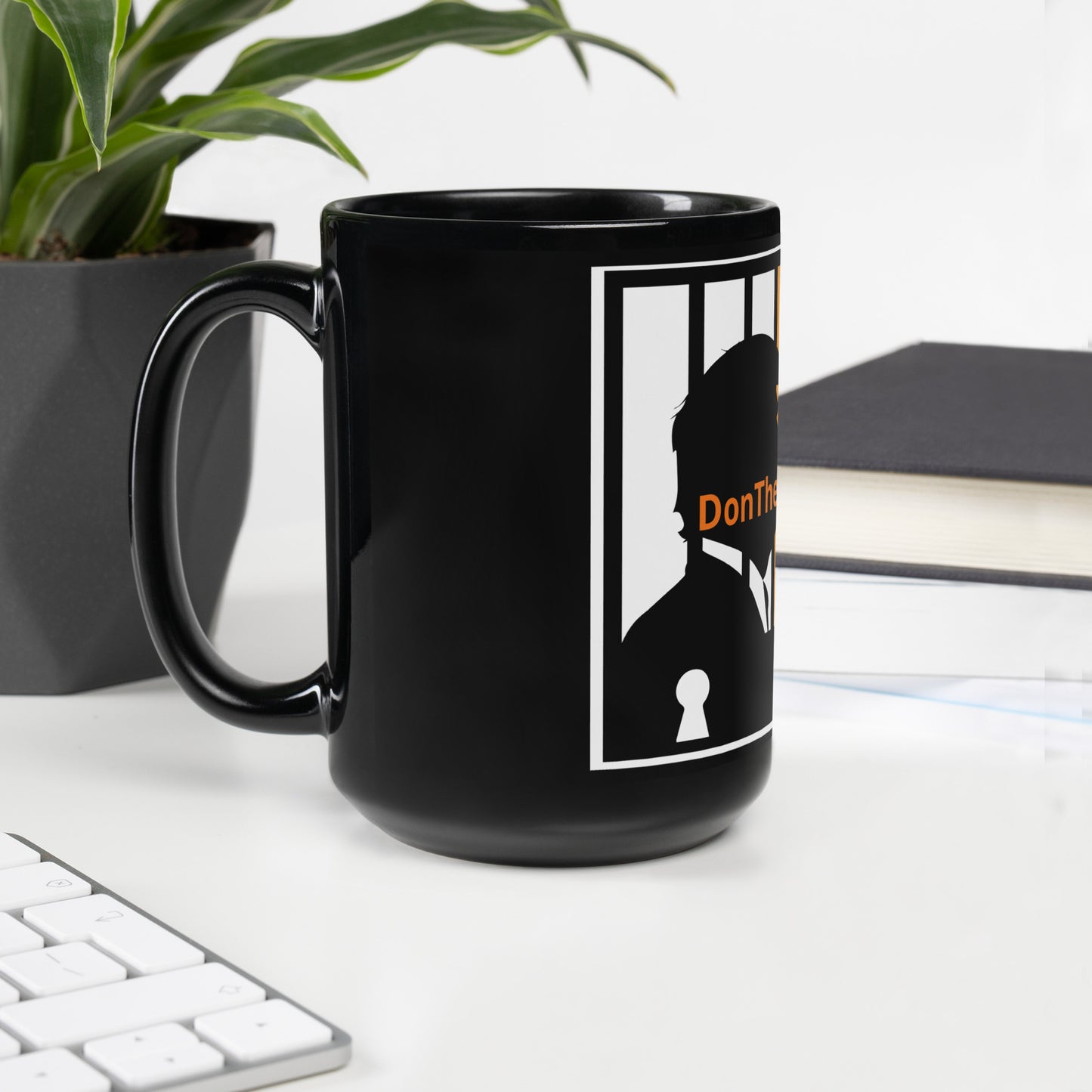 Black Glossy Mug